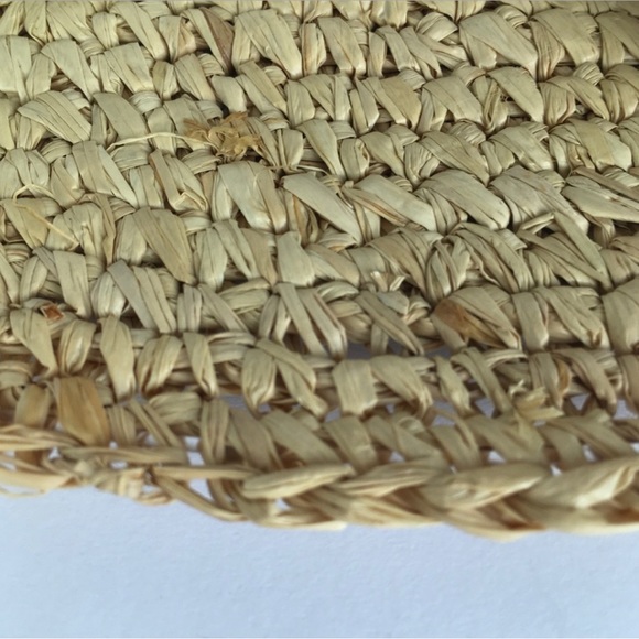 Peter Grimm Wide Brim Floppy Beach Sun Hat with White Bow in Tan - Picture 6 of 9